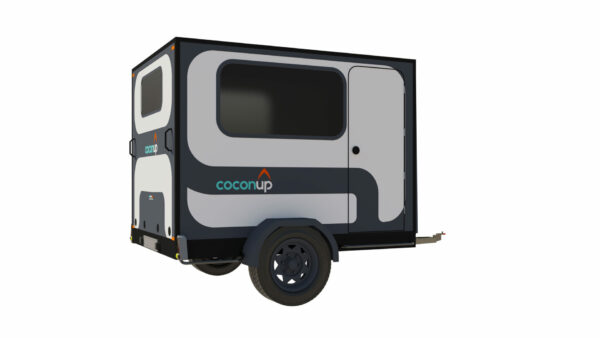 coconup petite mini caravane cellule amovible concept solution camping voyage aventure tente de toit magpie compact 04