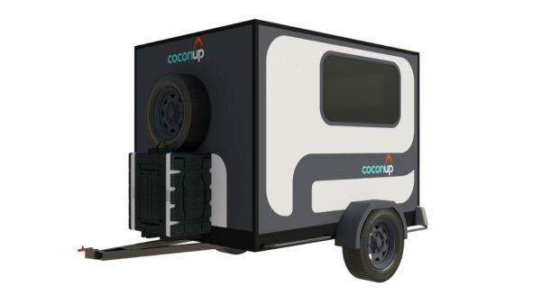 coconup petite mini caravane cellule amovible concept solution camping voyage aventure tente de toit magpie compact 06