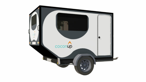 coconup petite mini caravane cellule amovible concept solution camping voyage aventure tente de toit panda confort 01