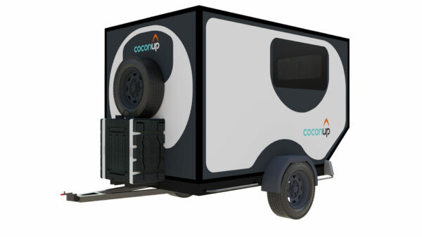 coconup petite mini caravane cellule amovible concept solution camping voyage aventure tente de toit panda confort 03